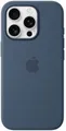 Produktbild: Apple Silikon Case mit MagSafe für iPhone 16 Pro denim