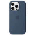 Produktbild: Original Apple iPhone 16 Pro Silikon Case MYYK3ZM/A Hülle MagSafe Denim Blau