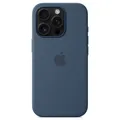 Produktbild: Silikon-Case MagSafe für das Apple iPhone 16 Pro - Denim