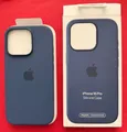 Produktbild: Original Apple Silikon Case MagSafe iPhone 16 Pro Blau Denim MYYK3ZM/A Neu Offen