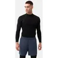 Produktbild: DANISH ENDURANCE Langarmshirt Compression LS (2-St) Herren Kompressions-Langarm, Atmungsaktiv & Schnelltrocknend schwarz XL
