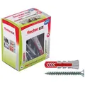Produktbild: Fischer Schrauben-Dübel-Set DuoPower S LD, 12x60mm Universaldübel und Schrauben, 20-teilig