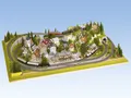 Produktbild: NOCH H0 81580 Fertiggelände “Königsfeld”