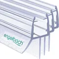 Produktbild: Engelbach® Duschdichtung für 5-8mm Glastüren, 3x80cm, Duschtürdichtung, Wasserabweisende Ersatzdichtung