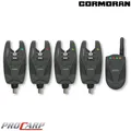Produktbild: Cormoran Pro Carp F-4000 Funkbissanzeiger 4+1 Set Bissanzeiger