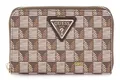 Produktbild: GUESS G Wave SLG Medium Zip Around Wallet Brown Logo