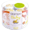 Produktbild: Aladine Motivstempel Stampo Baby Baumaschinen, 5-teilig, verschiedene Motive, mit Stempelkissen