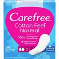 Produktbild: Carefree Slipeinlagen Cotton Feel Normal, normal, mit Frischeduft, 56 Stück