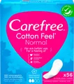 Produktbild: Carefree Slipeinlagen Normal Cotton Feel mit Frischeduft, 56 St.