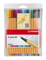 Produktbild: STABILO Fineliner point 88, 15er Kunststoff-Etui