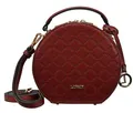 Produktbild: L.CREDI Damen Umhängetasche FILIBERTA Circle Round Crossbody rund 18x11x17,5 (dark red)