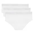 Produktbild: Marc O'Polo Damen Essentials 3-Pack Panty Hipster Panties, Weiß, XS EU