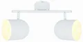 Produktbild: Candellux AZURO Deckenleuchte 2-flammig E27 Metall Weiß Dimmbar 40W