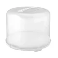 Produktbild: Rotho Frischkuchenbox XL 35,5x34,5x26 cm weiß transparent