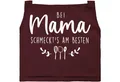 Produktbild: SpecialMe Kochschürze Kochschürze Damen mit Spruch Bei Mama schmeckts am besten