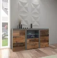 Produktbild: Kuechen-preisbombe Rumba Kommode Sideboard Wohnwand Wohnzimmer Anbauwand Old Wood + Matera