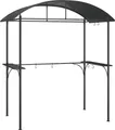 Produktbild: vidaXL Grillpavillon mit Seitenregalen Anthrazit 220x115x230 cm Stahl