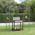 Produktbild: Grillpavillon mit Seitenregalen Anthrazit 220x115x230 cm Stahl