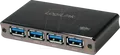 Produktbild: LOGILINK UA0282 - USB 3.0 4-Port Hub, Aluminium
