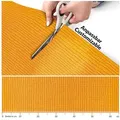 Produktbild: ANRO Küchenläufer Flurläufer WILSON Premium Teppichläufer Textil, Eckig, Höhe: 3 mm, Velour orange 67 cm x 180 cm x 3 mm