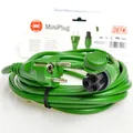 Produktbild: DEFA 460921 Außenkabel außen mit Stecker 5m Grün 230V EcoPlug
