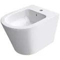 Produktbild: doporro Bidet Hänge-Bidet WC-Bidet Formschön Wand Keramik, Wandbefestigung weiß 36 cm x 34.5 cm x 51.5 cm