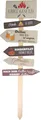 Produktbild: Riffelmacher Holz-Dekostecker Grillgesetze | 25x80 cm | natur-braun | 01672