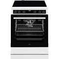 Produktbild: AEG CCB644OCBW 60 cm Standherd mit Glaskeramik-Kochfeld/Bräterzone/Mehrkreiskochzone/Versenkknebel/Touch-Bedienung/Grillfunktion/Display mit Uhr/A