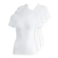 Produktbild: Schöller Unterhemd 3er Pack Damen T-Shirt Unterhemd Baumwolle Superge (Packung, 3-St) - weiß 42