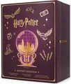 Produktbild: Adventskalender Harry Potter™, Teelicht Duftlampe, 24x Duftwachs, Duroplast/Keramik, 14x22x27cm, burgunderrot