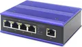 Produktbild: Digitus DN-651118, Industrial Railmount Gigabit Switch, 5x RJ-45