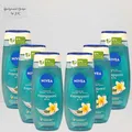 Produktbild: 6x 250ml Nivea Frangipani & Oil Pflegedusche Pflegeöl Perlen Duft Care Duschgel