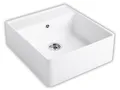 Produktbild: Villeroy & Boch Spülstein Einzelbecken Stone White - 6320 61 RW Keramikspüle