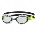 Produktbild: Zoggs Schwimmbrille Predator - Regular Fit - Farbe: Black / Lime / Clear