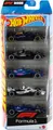Produktbild: Gadget - Hot Wheels: Mattel - Confezione 5 Veicoli F1 -D- Mattel