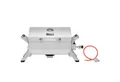 Produktbild: Royal Gourmet Gasgrill 3 kW Edelstahl Tragbarer Gasgrill, Compact Tischgrill für Picknick, Campinggrill mit Zwei Griffen und Reiseschlössern, Klappbaren Beinen