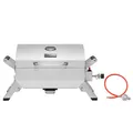 Produktbild: Royal Gourmet tragbarer Tischgasgrill, 3 kw Edelstahl Gasgrill