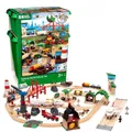 Produktbild: BRIO WORLD World Deluxe Set Holzeisenbahn Spielzeug Set - 3 Jahre + Classic...