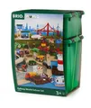 Produktbild: BRIO Bahn 33766 - Großes Premium Set in Kunststoffboxen