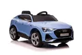 Produktbild: Elektro-Kinderauto Kinder Elektroauto Audi E-Tron - lizenziert 4 Motoren- + MP3 Blau