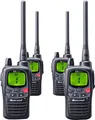 Produktbild: Midland G9 Pro 4 Kofferset, PMR446 4 Standlader, 4 MA24-L Headsets, 16 AA Batterien (1800 mAh) (C1385.05)