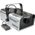 Produktbild: BeamZ Profi Nebelmaschine mit 1200W Leistung, 200m3 Nebelausstoß/Min (+5m Kabelfernbedienung, 5-10 Min Aufheizzeit)