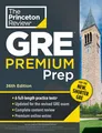 Produktbild: Princeton Review GRE Premium Prep, 36th Edition: 6 Practice Tests + Review & Techniques + Online Tools (Graduate School Test Preparation)