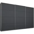 Produktbild: Schwebetürenschrank - grau metallic - 271x210 cm