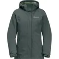 Produktbild: Jack Wolfskin Damen Luntal 3in1 Jacke slate green M - Grün - M