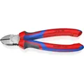 Produktbild: KNIPEX 70 02 180 SB Seitenschneider mit Comfort-Griffen schwarz atramentiert 180 mm