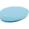 Produktbild: Franken UMZ 1119 18 Moderationskarten oval blau, 500 Stück