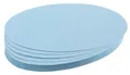 Produktbild: Franken UMZ 1119 18 Moderationskarte, Oval, 190 x 110 mm, hellblau, 500 Stück