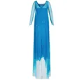 Produktbild: Katara Partyanzug Prinzessin Kostümkleid Eiskönigin Elsa für Damen, Abendkleid, Frozen, Kostüm, Fasching, Karneval, Frauen, Erwachsene