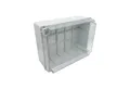 Produktbild: ARLI Verteilerbox Abzweigdose IP67 Sichttür 310 x 230 x 130 mm Feuchtraumdose, nach Auswahl: Kabelverschraubung M12 M16 M20 M25